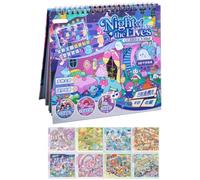 Sticker Scene Scrapbooking Adhésifs DIY Aquarelle Mignons Miniatures