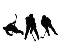 Sticker série de joueurs de hockey