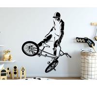 Sticker Silhouette BMX Freestyle 2 - Nombreuses tailles et couleurs disponibles