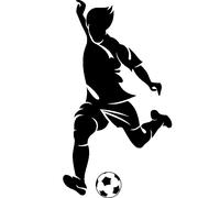 Sticker Silhouette buteur