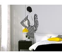 Sticker Silhouette Femme de dos - Nombreuses tailles et couleurs disponibles