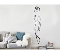 Sticker Silhouette Femme Design - Nombreuses tailles et couleurs disponibles