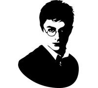 Sticker Silhouette Harry Potter