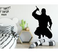 Sticker Silhouette Ninja - Nombreuses tailles et couleurs disponibles