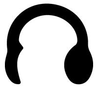 Sticker smartphone casque écouteur