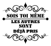 Sticker Sois toi même