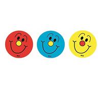 Sticker Solutions Motivational Reward Smiley Visages Autocollants Rouge/Bleu/Jaune