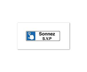 Sticker Sonnez Svp Autocollant Adhésif - Z326
