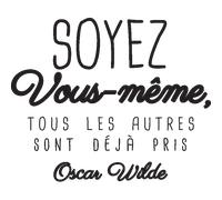 Sticker soyez vous même...