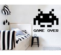 Sticker Space Invaders Pixel - Nombreuses tailles et couleurs disponibles