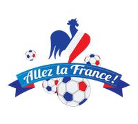 Sticker sport allez la france