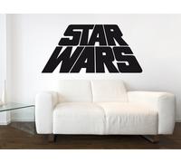 Sticker Star Wars Text - Nombreuses tailles et couleurs disponibles
