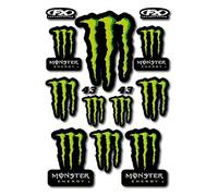 Sticker Sticker Monster Energy - Stickers moto - autocollants pour quad - motocross - pour motos, voitures, casques, ordinateurs portables et autres objets (43)