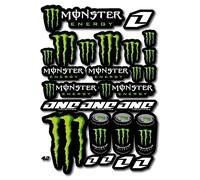 Sticker Sticker Monster Energy - Stickers moto - autocollants pour quad - motocross - pour motos, voitures, casques, ordinateurs portables et autres objets (42)