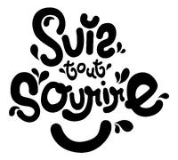 Sticker Suis tout sourire