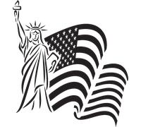 Sticker Symboles des États-Unis