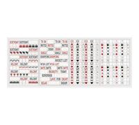 Sticker Symboles, Fsc Mixcred, À Motifs, 4feuilles