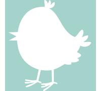 Sticker tableau blanc Caricature petit oiseau