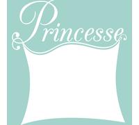 Sticker tableau blanc Design Princesse