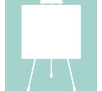 Sticker tableau blanc Design tableau de peinture