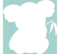 Sticker tableau blanc Silhouette Coala