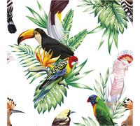 Sticker tapisserie tropicale Cahuita