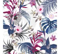 Sticker tapisserie tropicale Jimenez