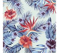 Sticker tapisserie tropicale Natal