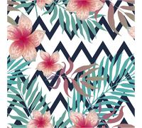 Sticker tapisserie tropicale Nazca