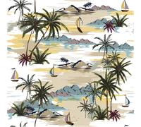 Sticker tapisserie tropicale San Luis