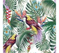 Sticker tapisserie tropicale Villa Serrana