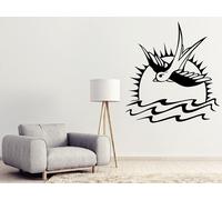 Sticker Tatouage Jack Sparrow - Nombreuses tailles et couleurs disponibles