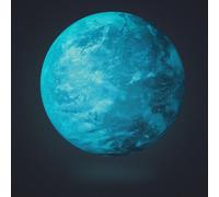 Sticker Terre phosphorescente bleue 30cm