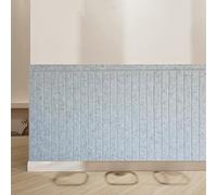 Sticker Tete de Lit, Coussin Mural Tete de Lit - Panneau Mural Decoratif en Feutre, 9MM Coussin Isolation Thermique Autocollant Mural Anti-Collision pour Protection Murales(Gris,60 x 180 cm)