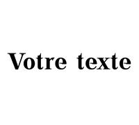 Sticker Texte Personnalisable Classique divin