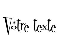 Sticker Texte Personnalisable Enfants divin