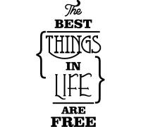 Sticker The best things in life