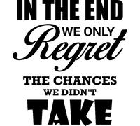 Sticker The chances we dind't take