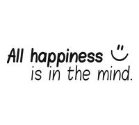 Sticker The happiness is…