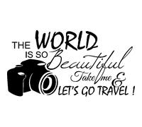 Sticker The world is so beautiful