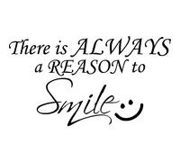 Sticker There is always a reason to smile