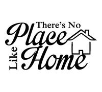 Sticker There's no place like home