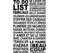 Sticker To do list familiale