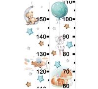 Sticker toise animaux dans les étoiles