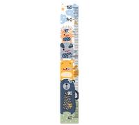 Sticker toise animaux farceurs