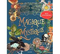 Sticker Treasury - Magique et Mystique 800 stickers - Collectif - Lotus Et L'elephant - broché - Livre-jeu