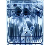 Sticker Trompe l'oeil 59x70 cm - Décoration intérieure maison - Rayon X - Pour lave vaisselle