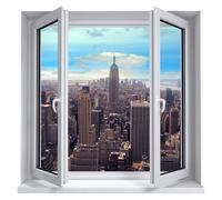 Sticker trompe l'oeil Gratte-ciel de New York