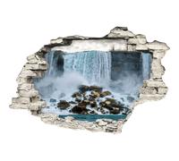 Sticker trompe l'oeil les chutes du Niagara dans sa splendeur