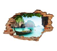 Sticker trompe l'oeil Les îles secrètes